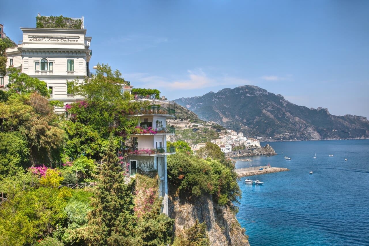 Luxury Destination wedding Italy at Santa Caterina, Amalfi Coast
