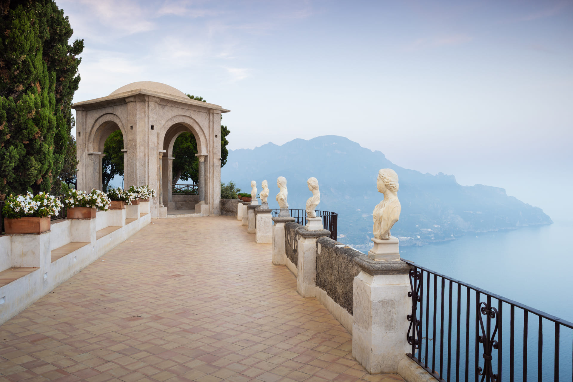 Set high above the Amalfi Coast in the heart of Ravello, Villa Cimbrone is a place of extraordinary beauty, history, and romance