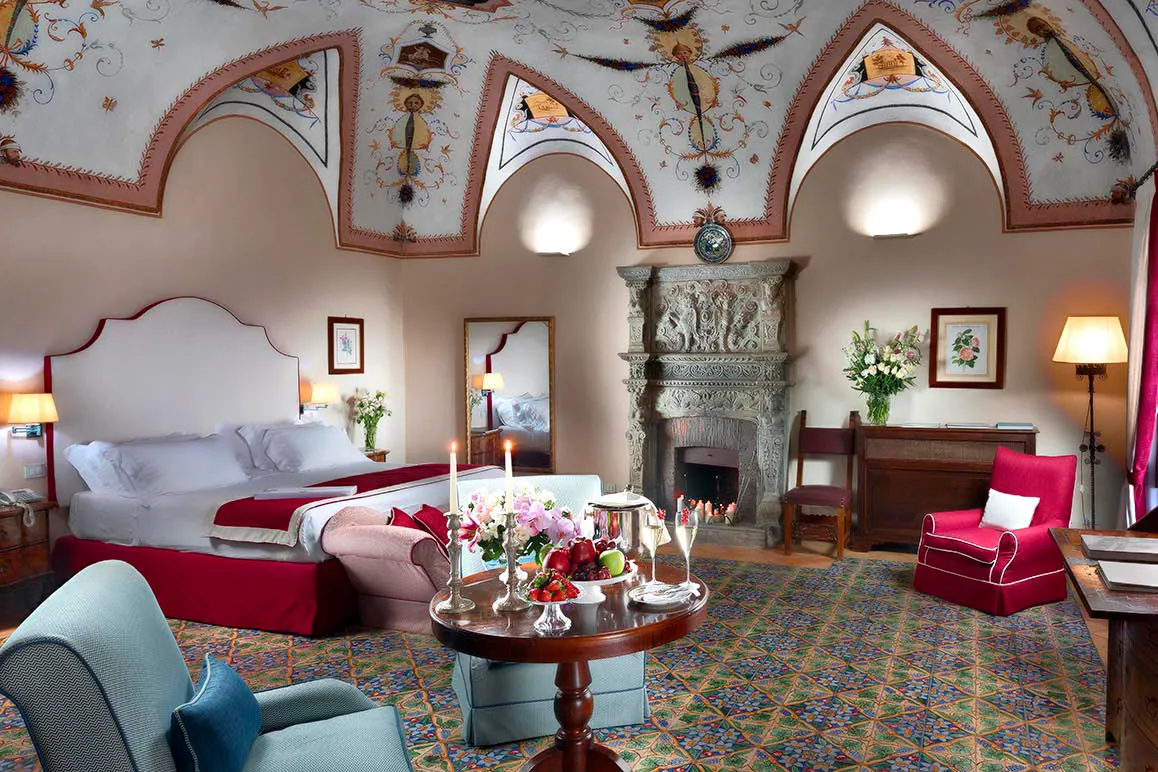 The inner spaces of Palazzo Avino