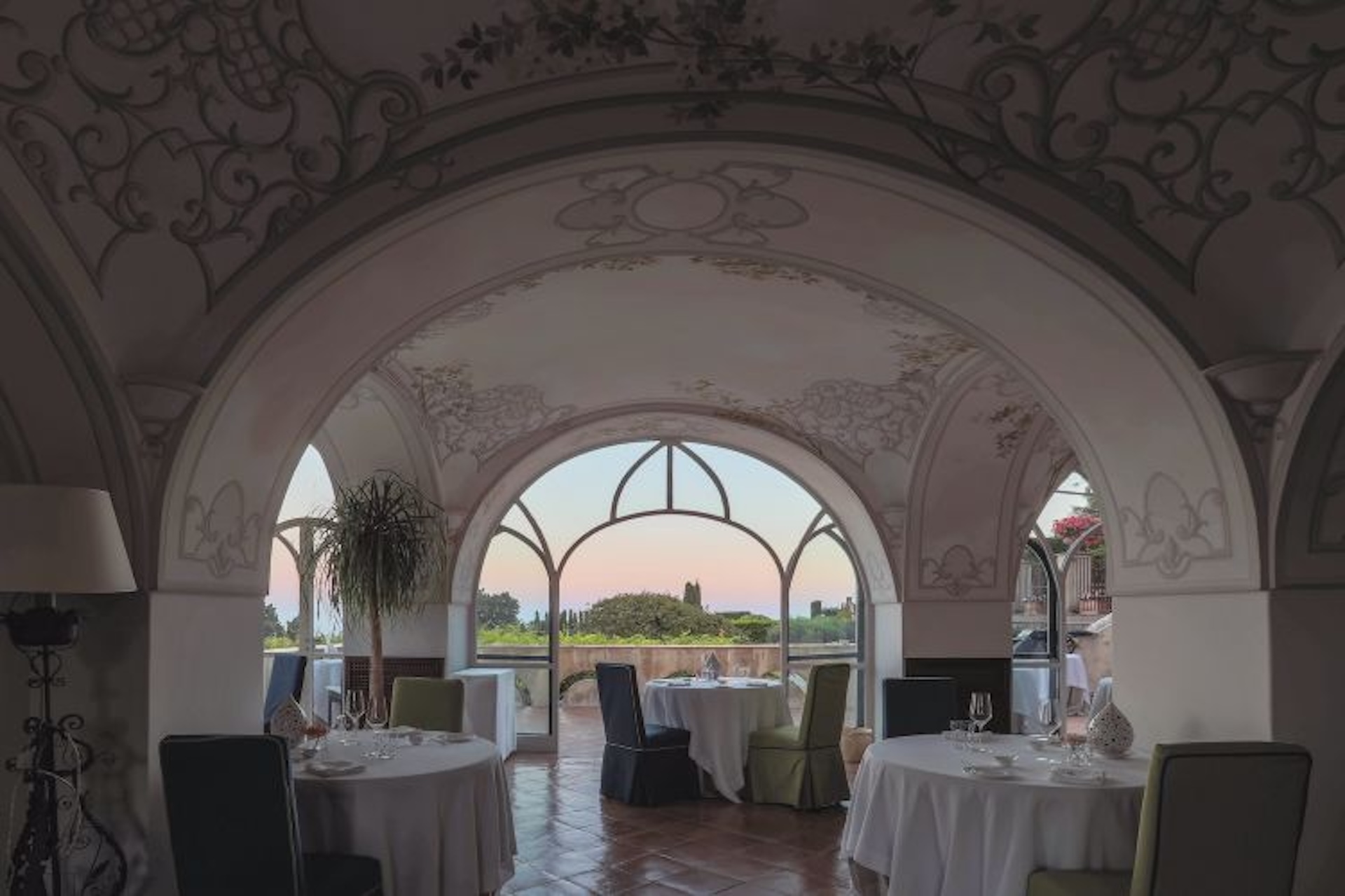 The refined inner spaces of Palazzo Avino