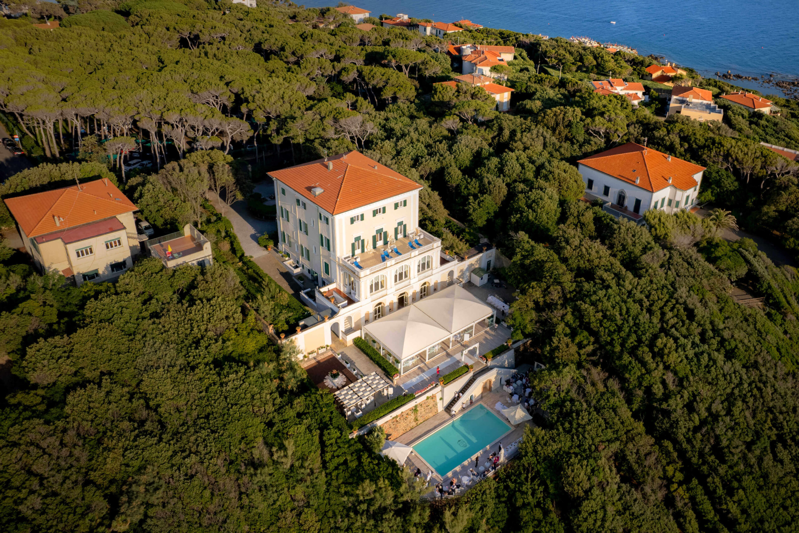 Villa Parisi: unforgettable location for seaside weddings in Tuscany