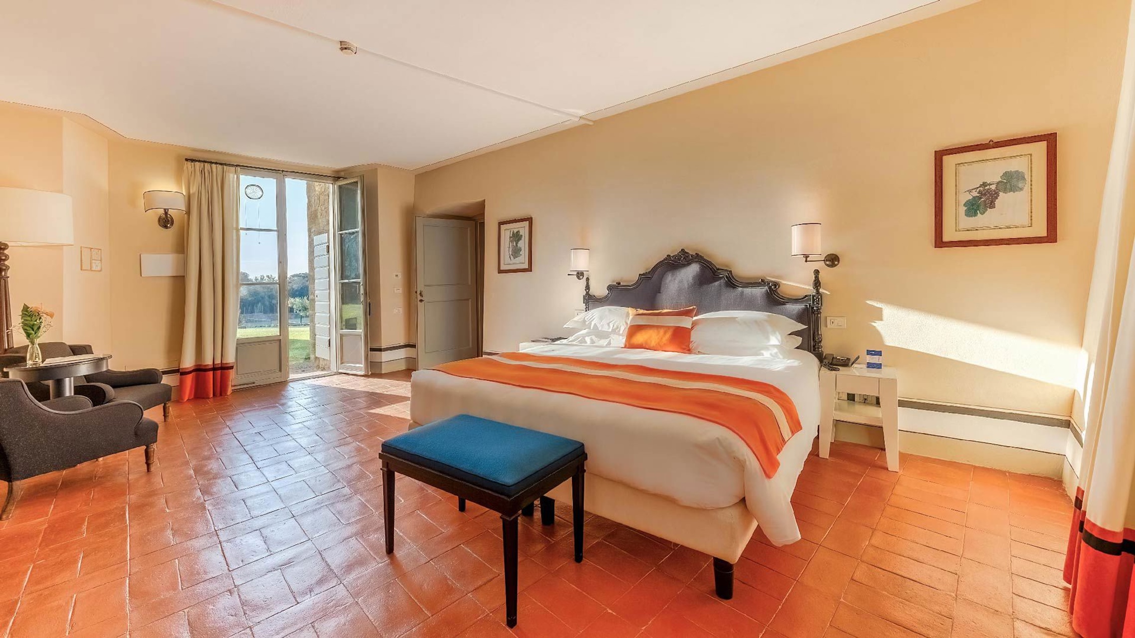 Borgo Scopeto is a stunning wedding venue in Tuscany where you can offer guest's accomodation