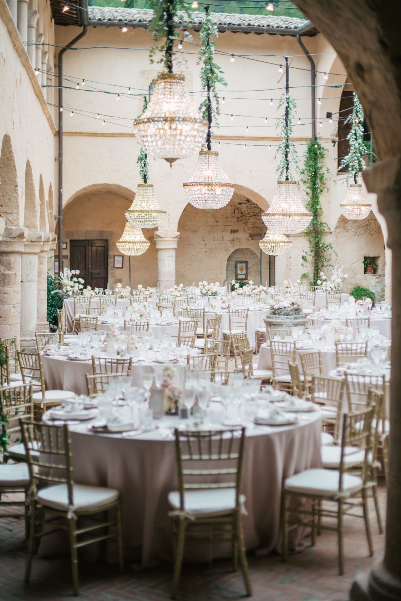 A stunning luxury setup in a magical 12th-century Benedictine abbey set in the lush hills of Umbria’s Nera Valley