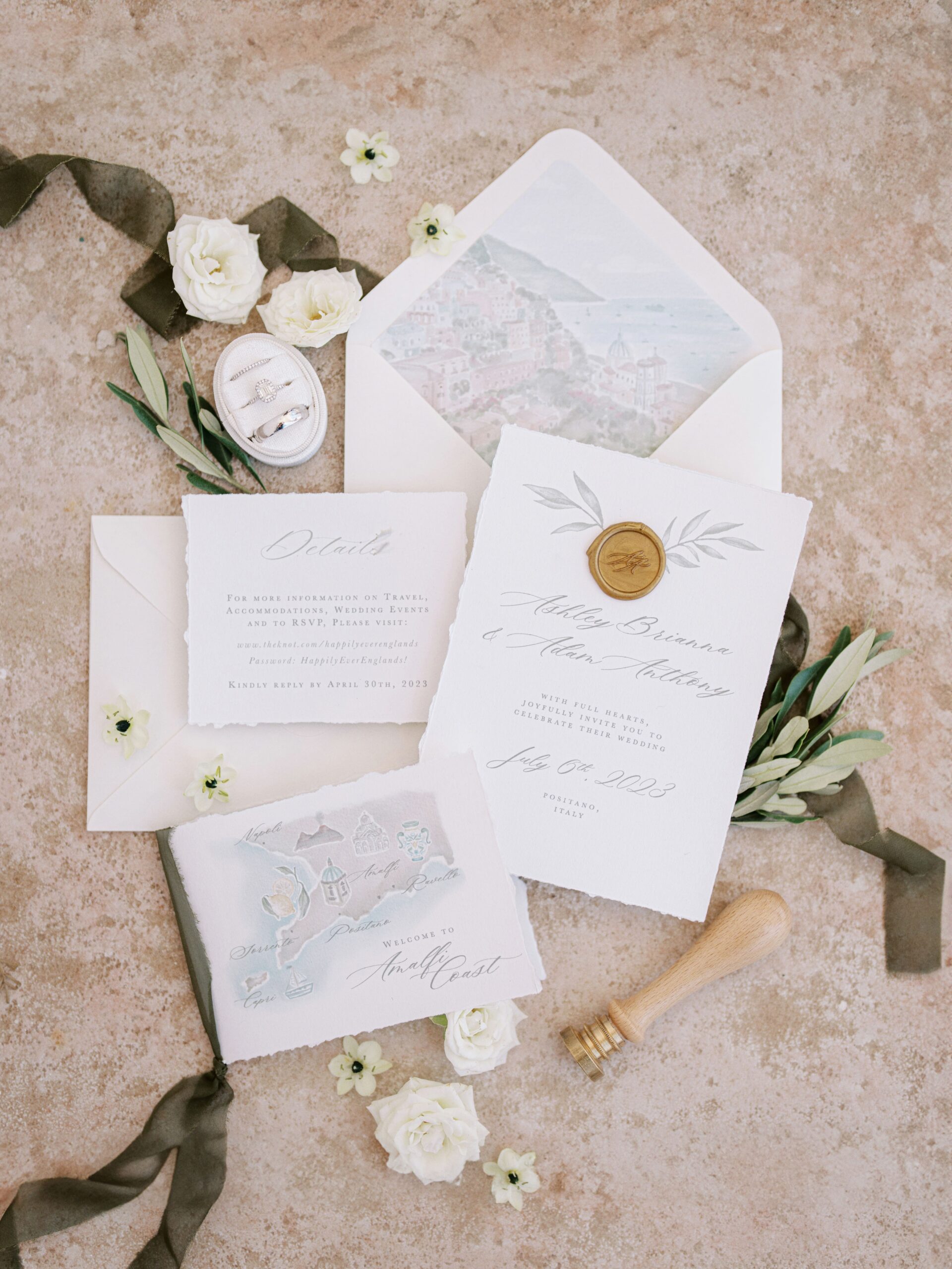 CheChic - Destination wedding Italy - Ashley & Adam - Fairytale Wedding in Positano3 Image