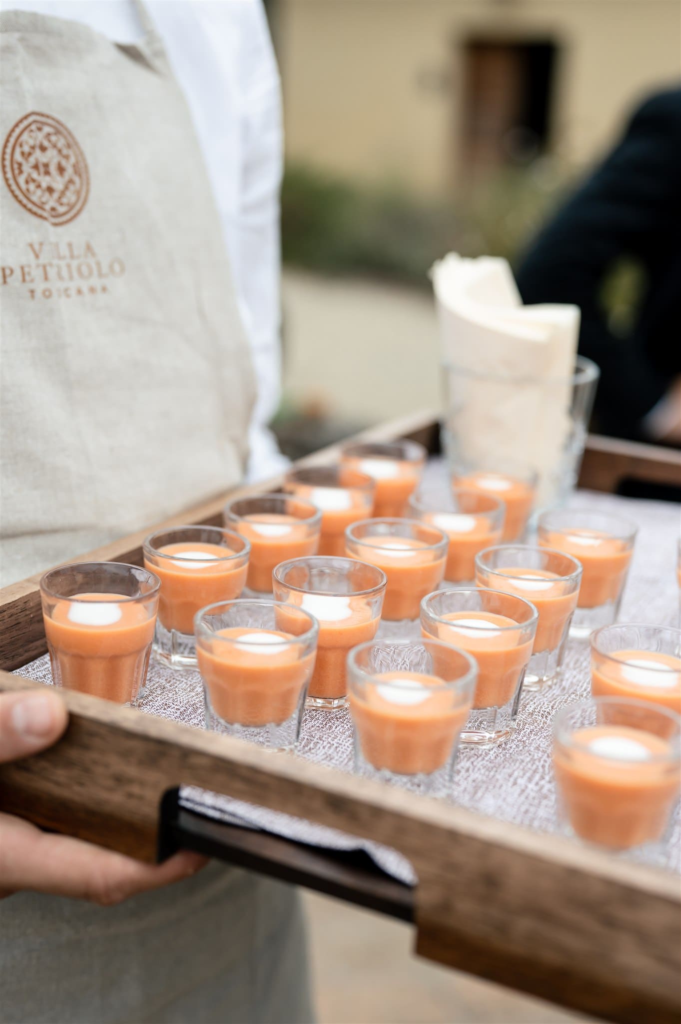 CheChic - Destination wedding Italy - Lauren & David - Exclusive Destination wedding in Tuscany at Villa Petriolo12 Image