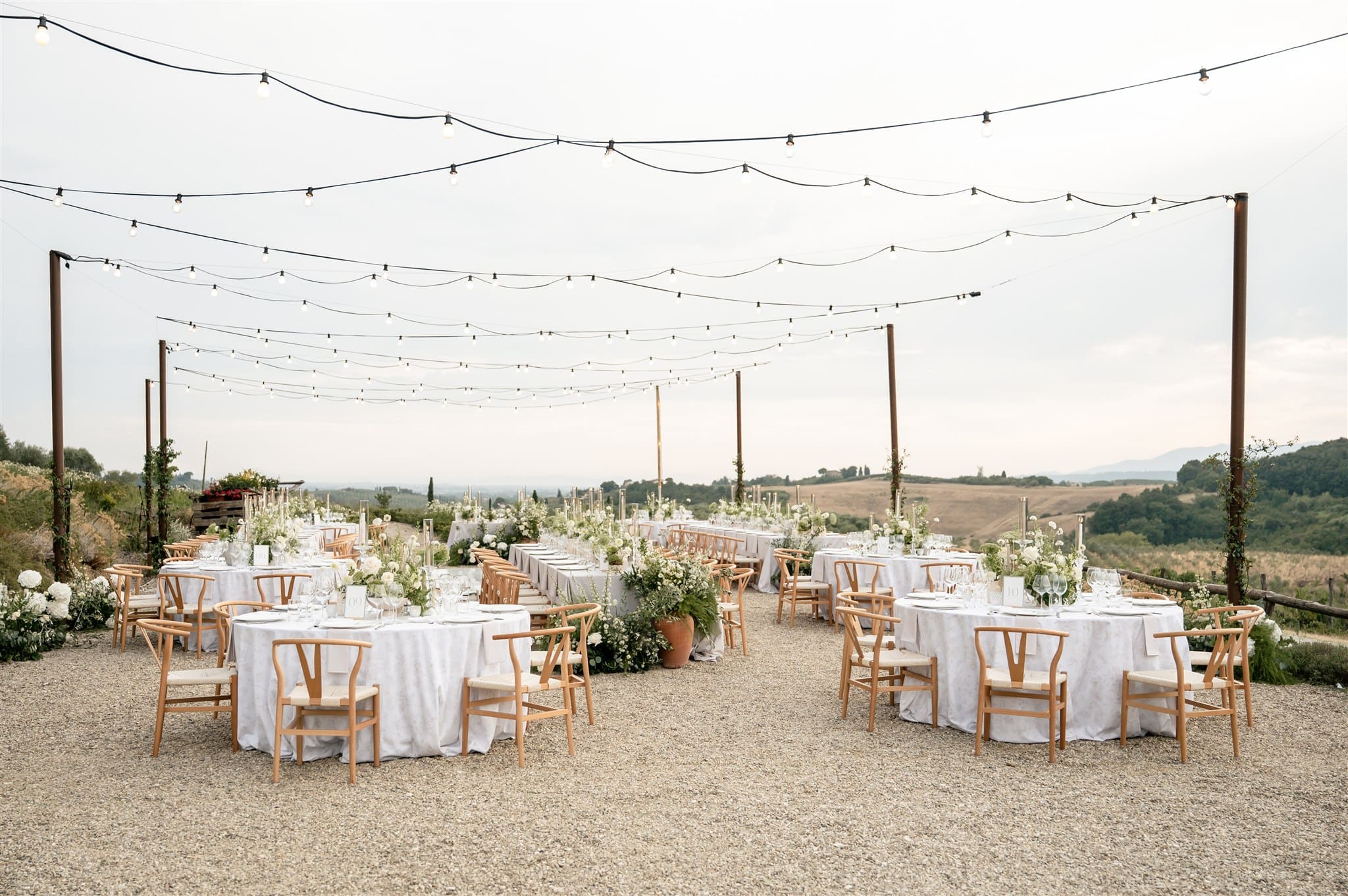 CheChic - Destination wedding Italy - Lauren & David - Exclusive Destination wedding in Tuscany at Villa Petriolo16 Image