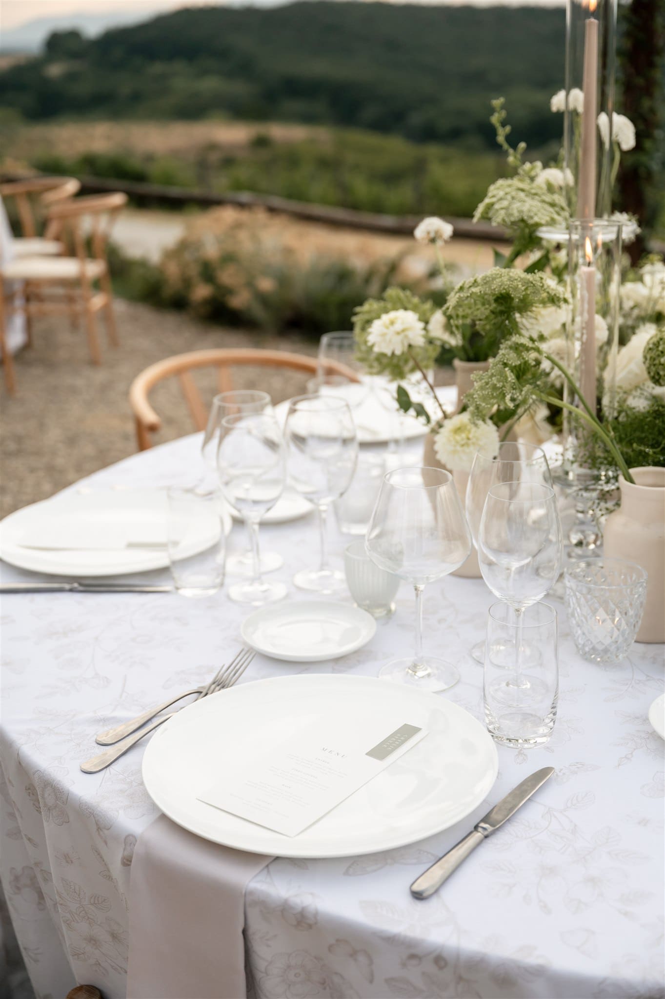 CheChic - Destination wedding Italy - Lauren & David - Exclusive Destination wedding in Tuscany at Villa Petriolo17 Image