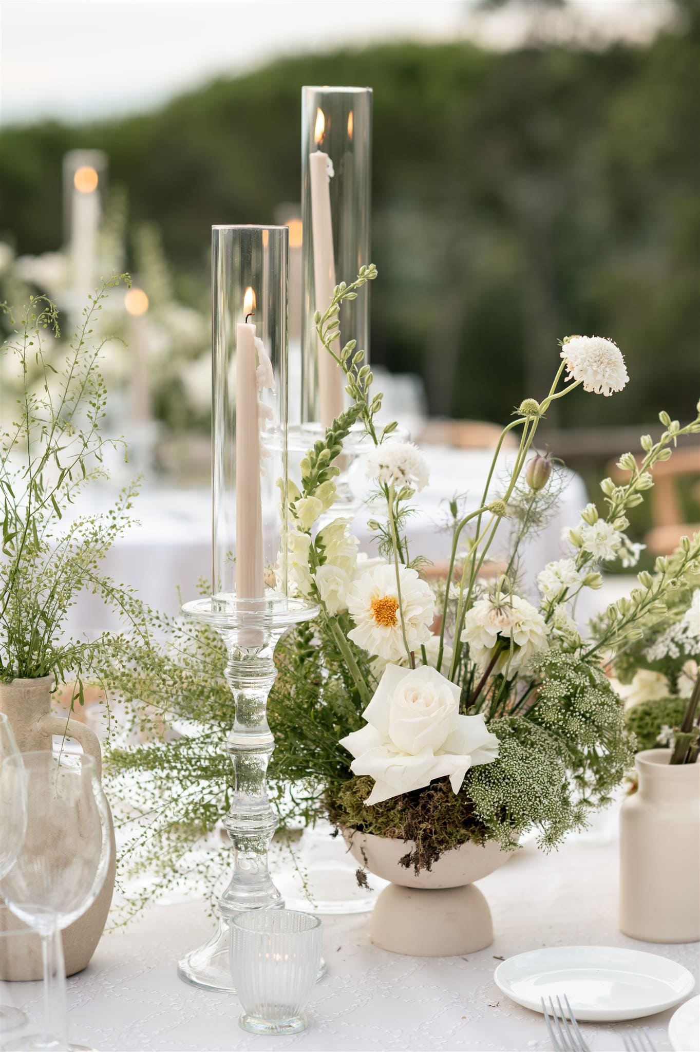 CheChic - Destination wedding Italy - Lauren & David - Exclusive Destination wedding in Tuscany at Villa Petriolo19 Image