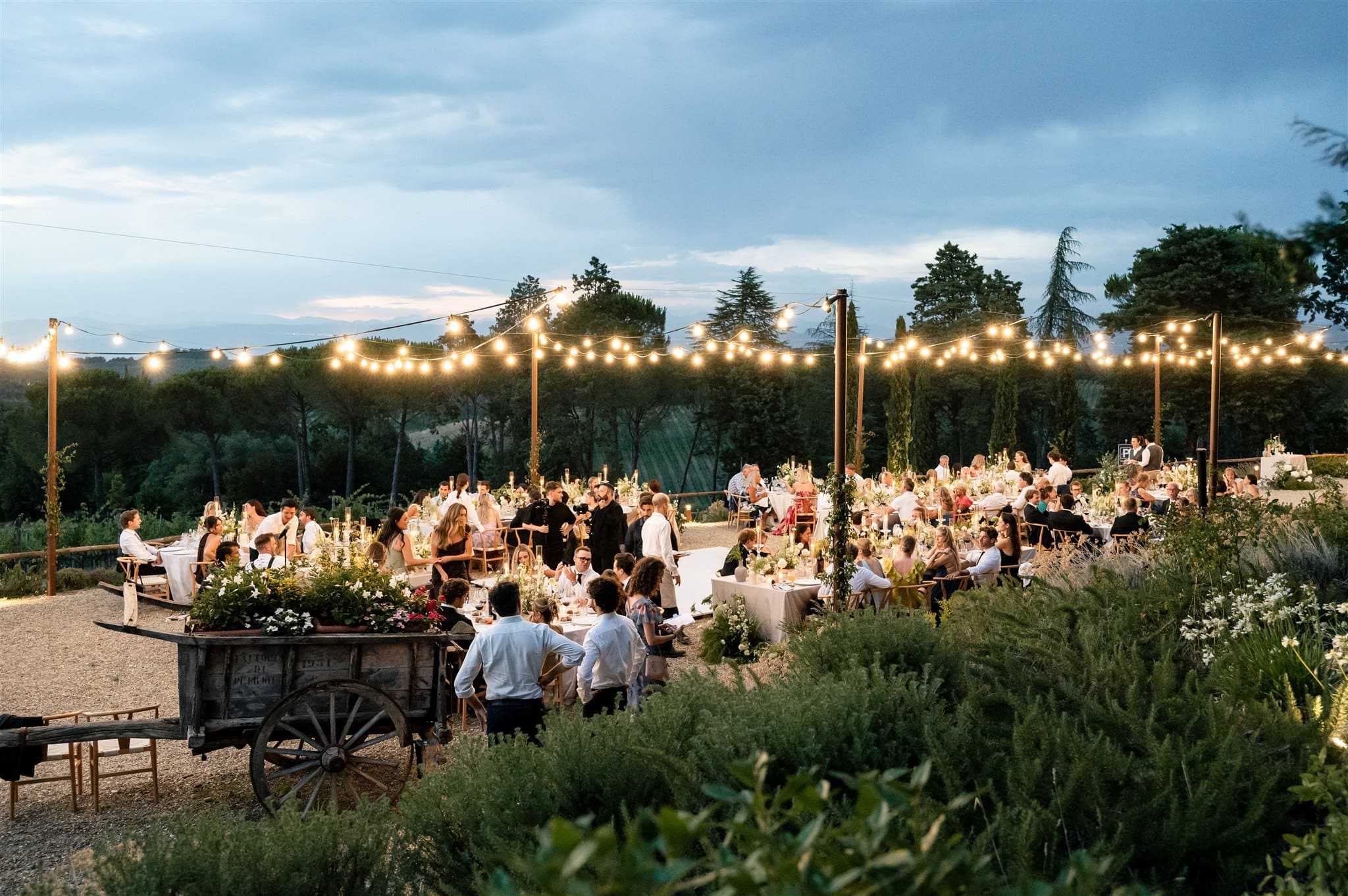 CheChic - Destination wedding Italy - Lauren & David - Exclusive Destination wedding in Tuscany at Villa Petriolo22 Image