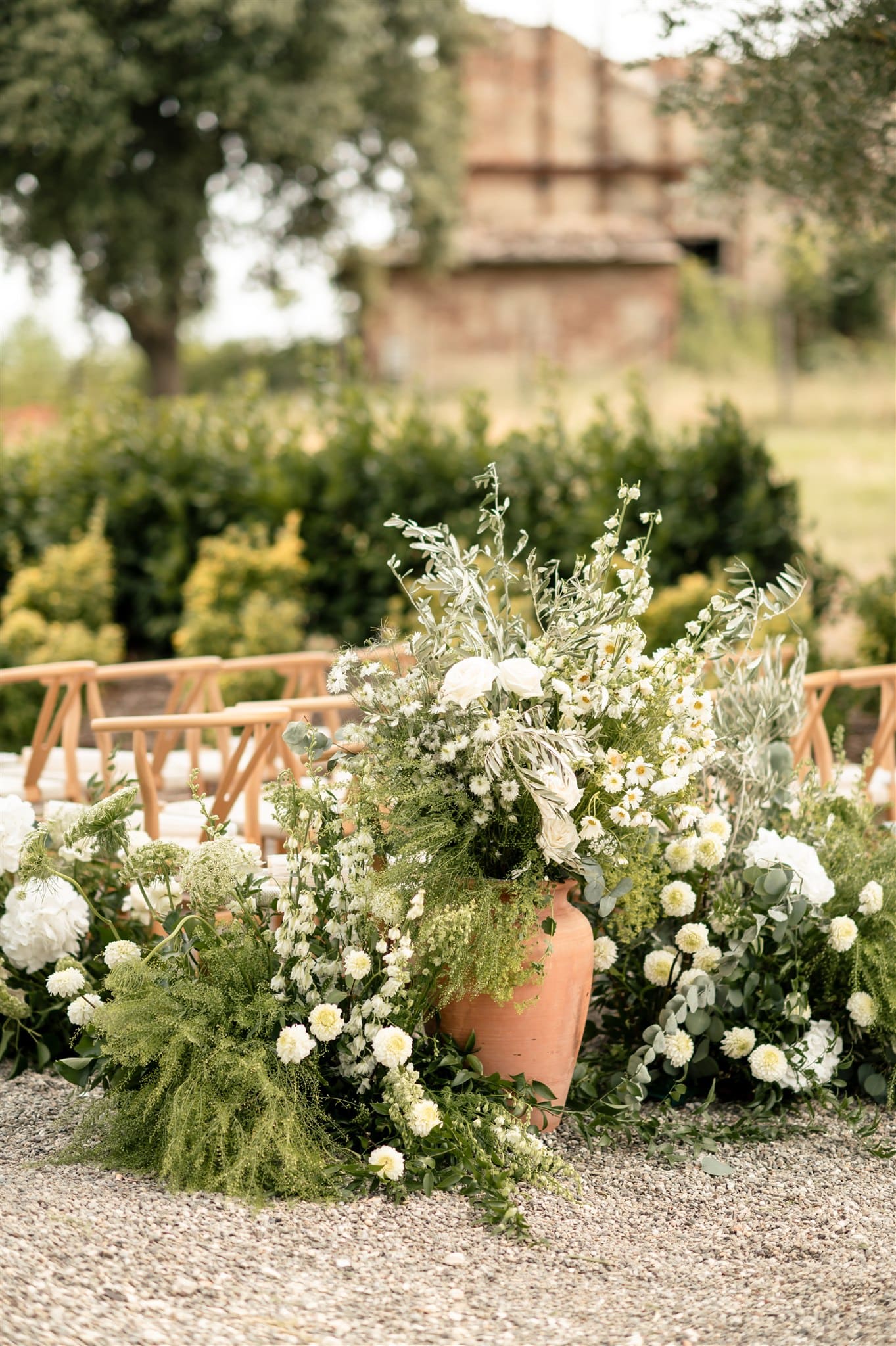 CheChic - Destination wedding Italy - Lauren & David - Exclusive Destination wedding in Tuscany at Villa Petriolo3 Image