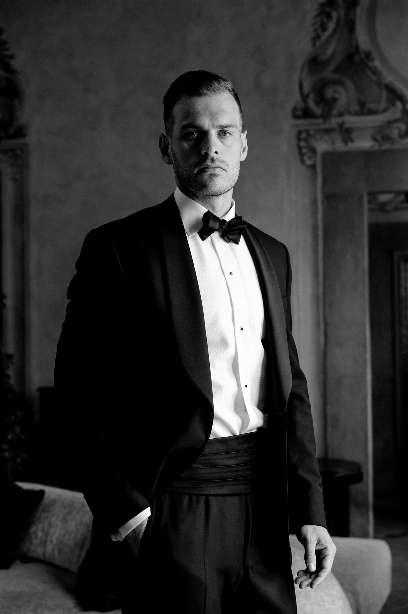 CheChic - Destination wedding Italy - Lauren & David - Exclusive Destination wedding in Tuscany at Villa Petriolo30 Image
