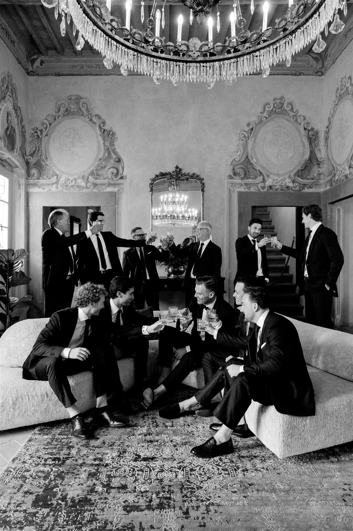 CheChic - Destination wedding Italy - Lauren & David - Exclusive Destination wedding in Tuscany at Villa Petriolo31 Image