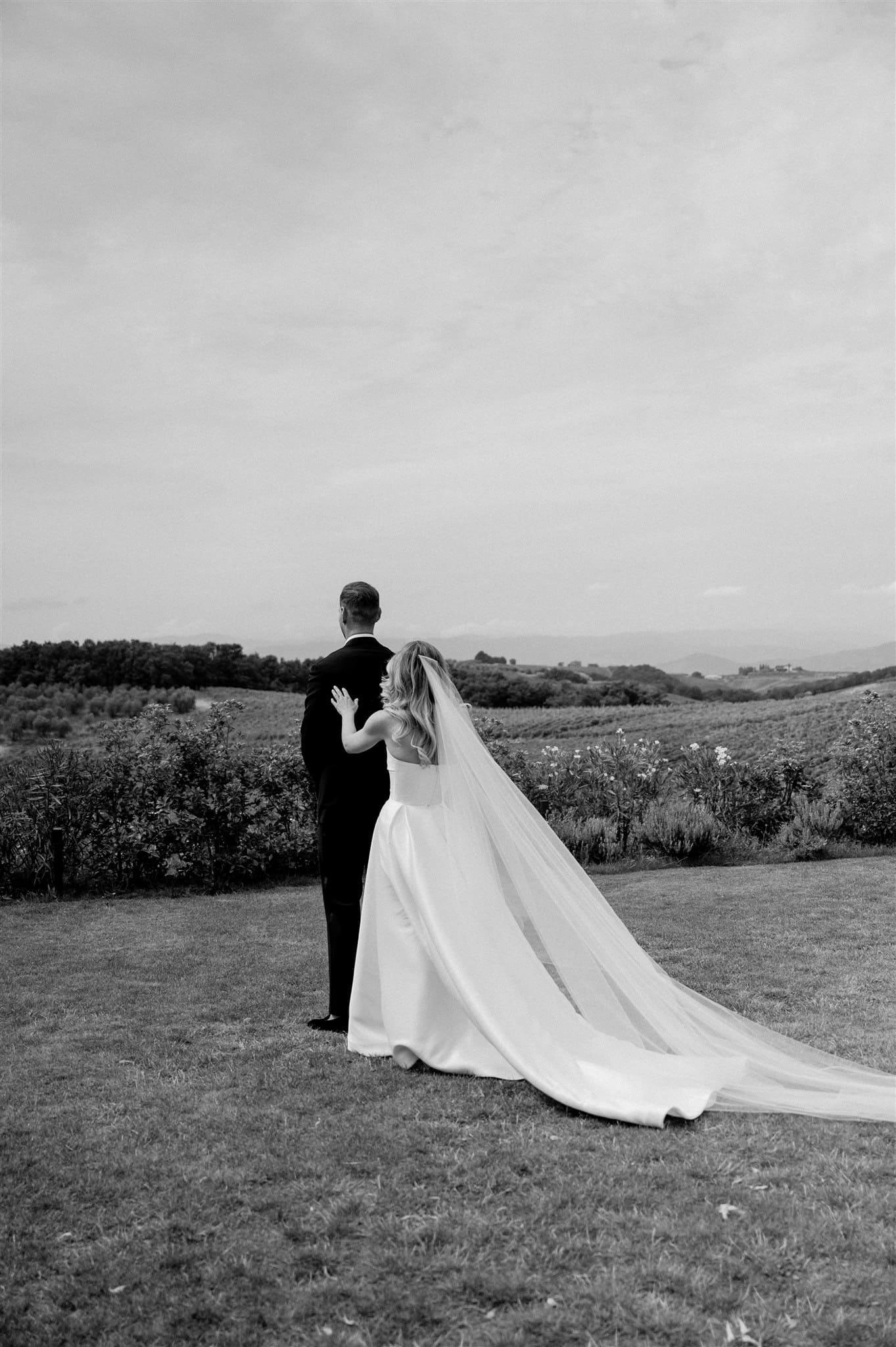 CheChic - Destination wedding Italy - Lauren & David - Exclusive Destination wedding in Tuscany at Villa Petriolo33 Image