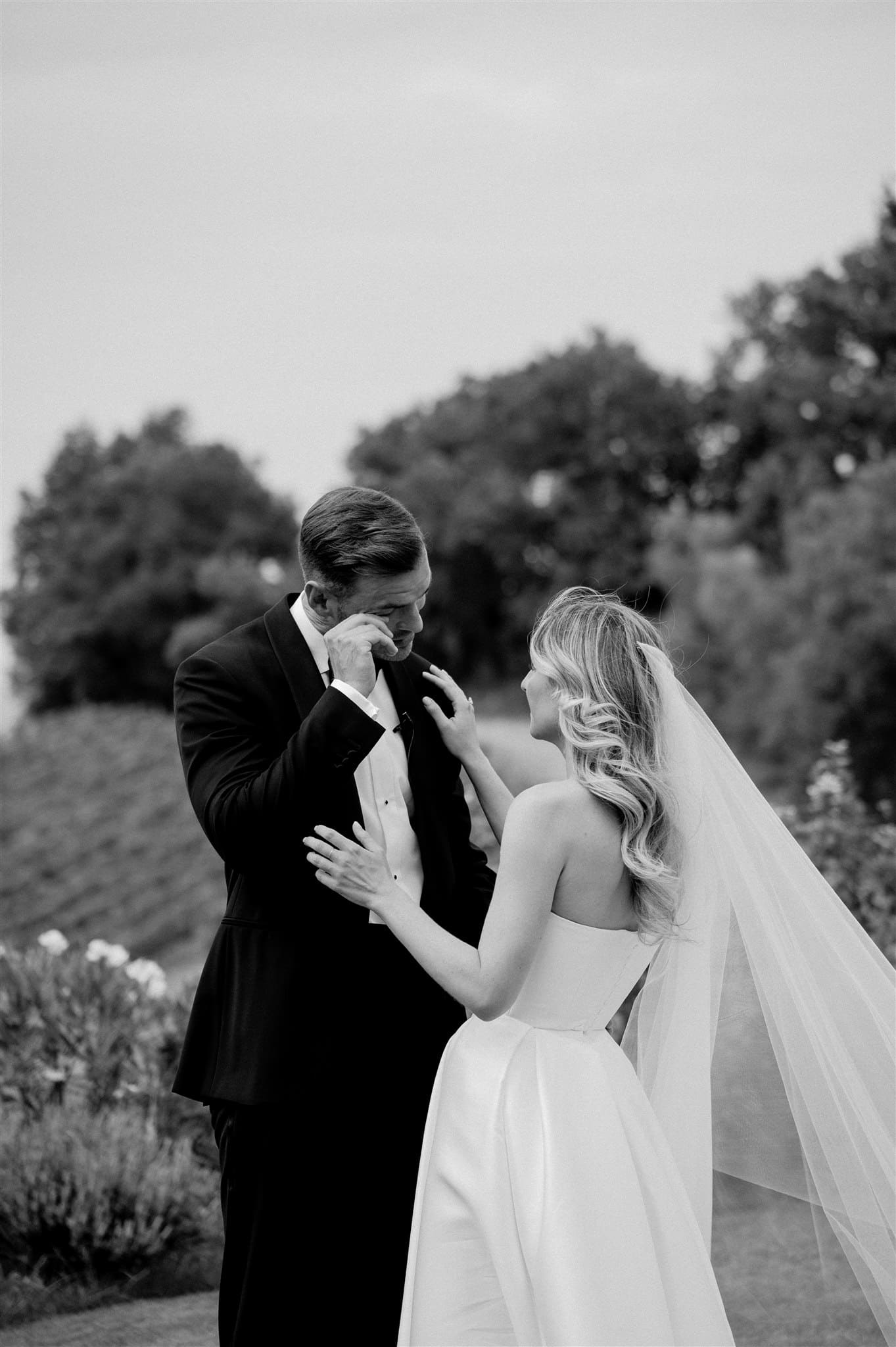 CheChic - Destination wedding Italy - Lauren & David - Exclusive Destination wedding in Tuscany at Villa Petriolo34 Image
