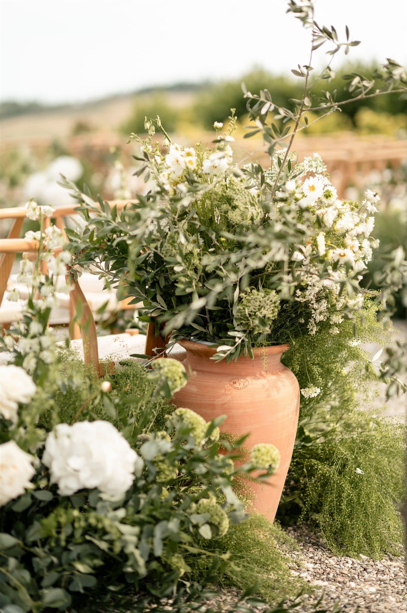 CheChic - Destination wedding Italy - Lauren & David - Exclusive Destination wedding in Tuscany at Villa Petriolo4 Image