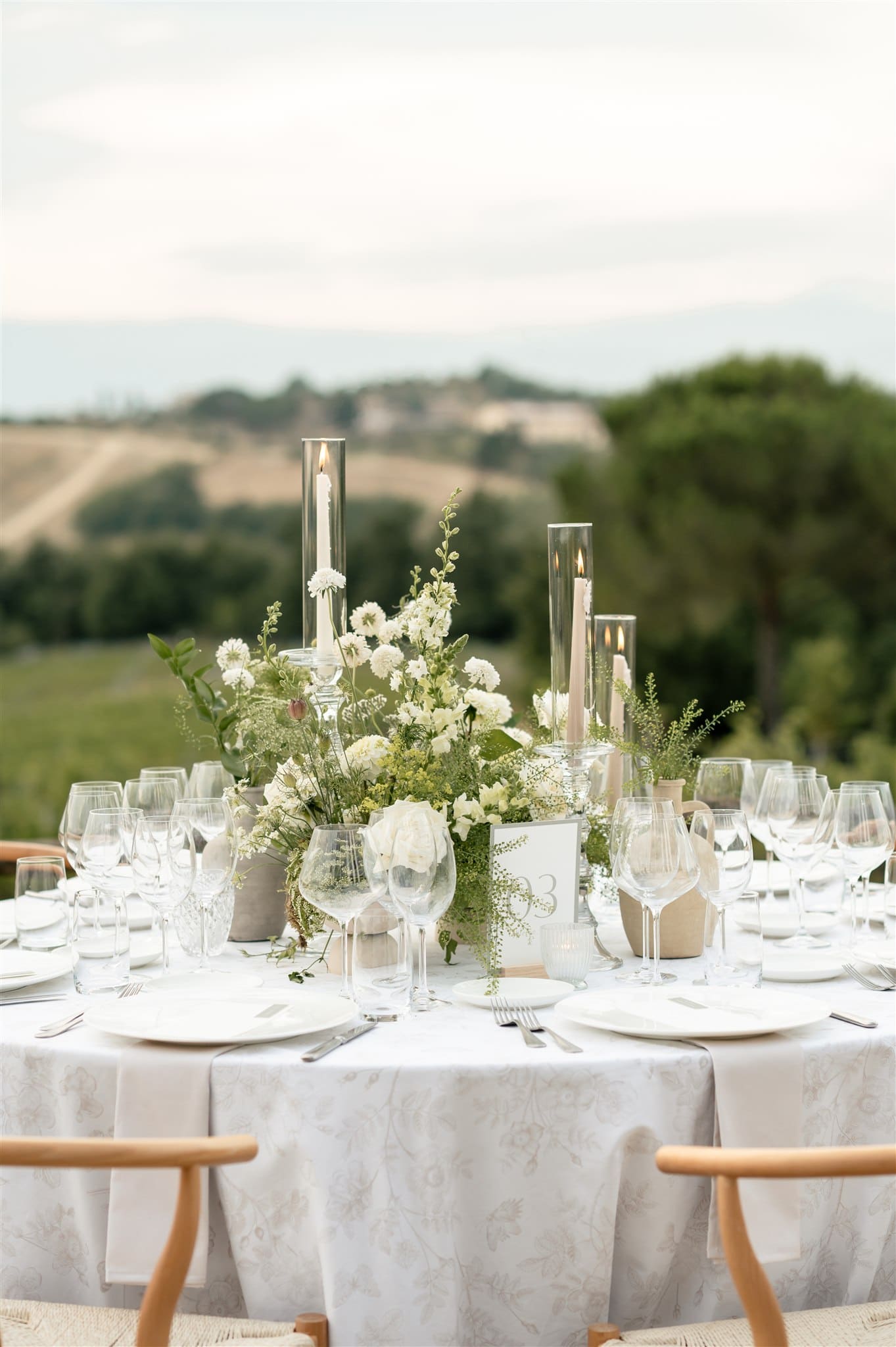 CheChic - Destination wedding Italy - Lauren & David - Exclusive Destination wedding in Tuscany at Villa Petriolo41 Image