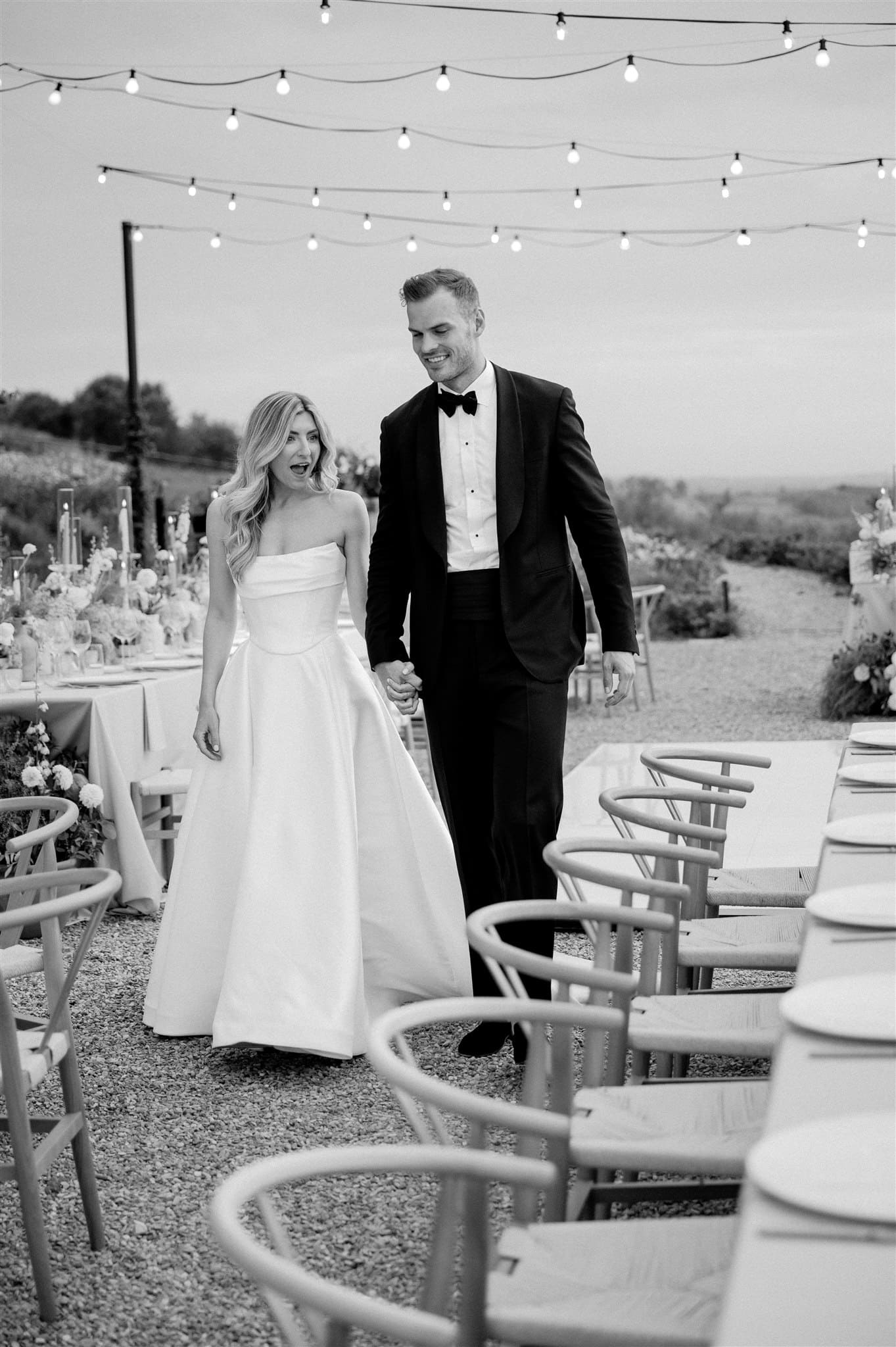 CheChic - Destination wedding Italy - Lauren & David - Exclusive Destination wedding in Tuscany at Villa Petriolo43 Image
