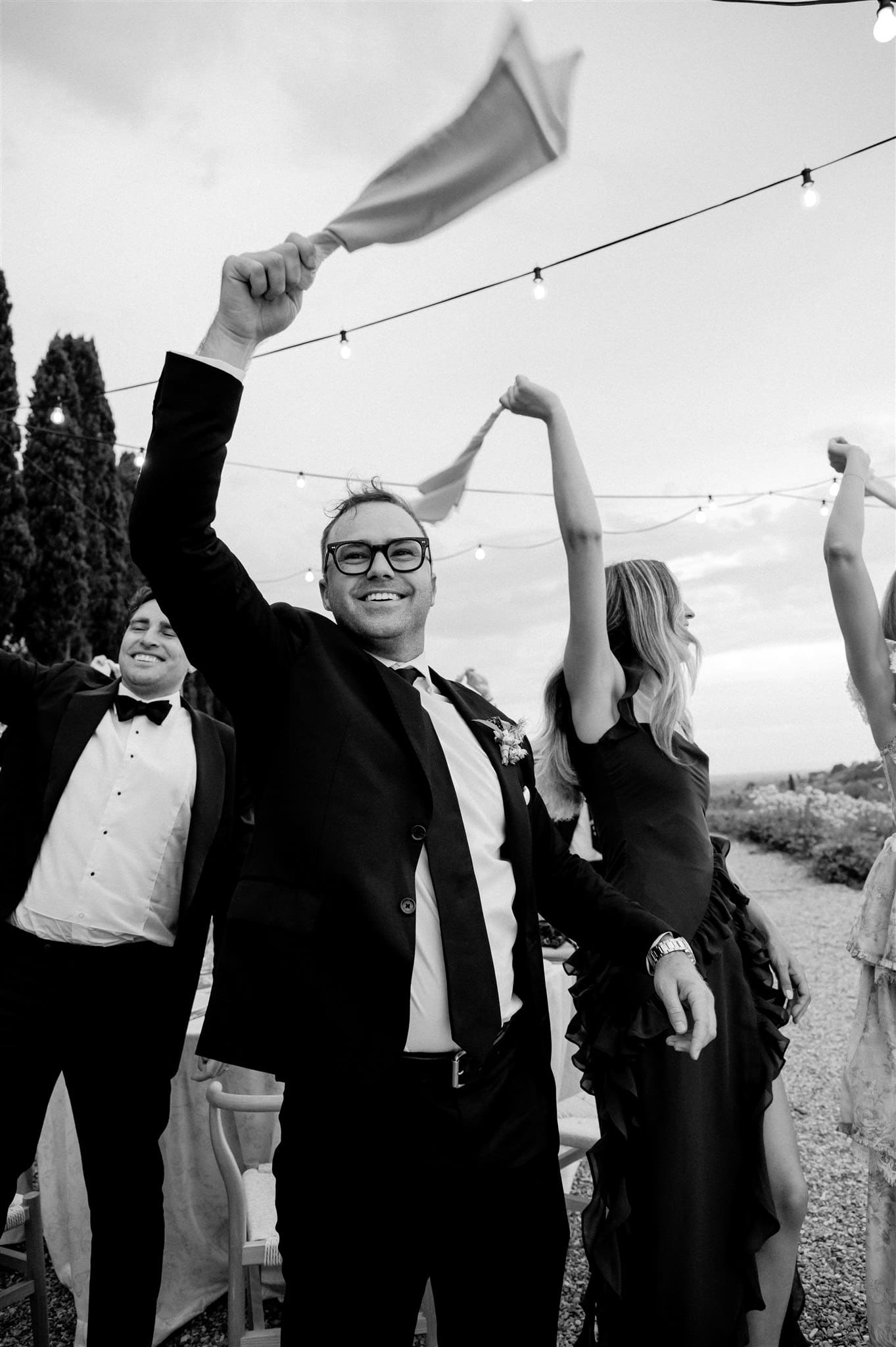 CheChic - Destination wedding Italy - Lauren & David - Exclusive Destination wedding in Tuscany at Villa Petriolo45 Image
