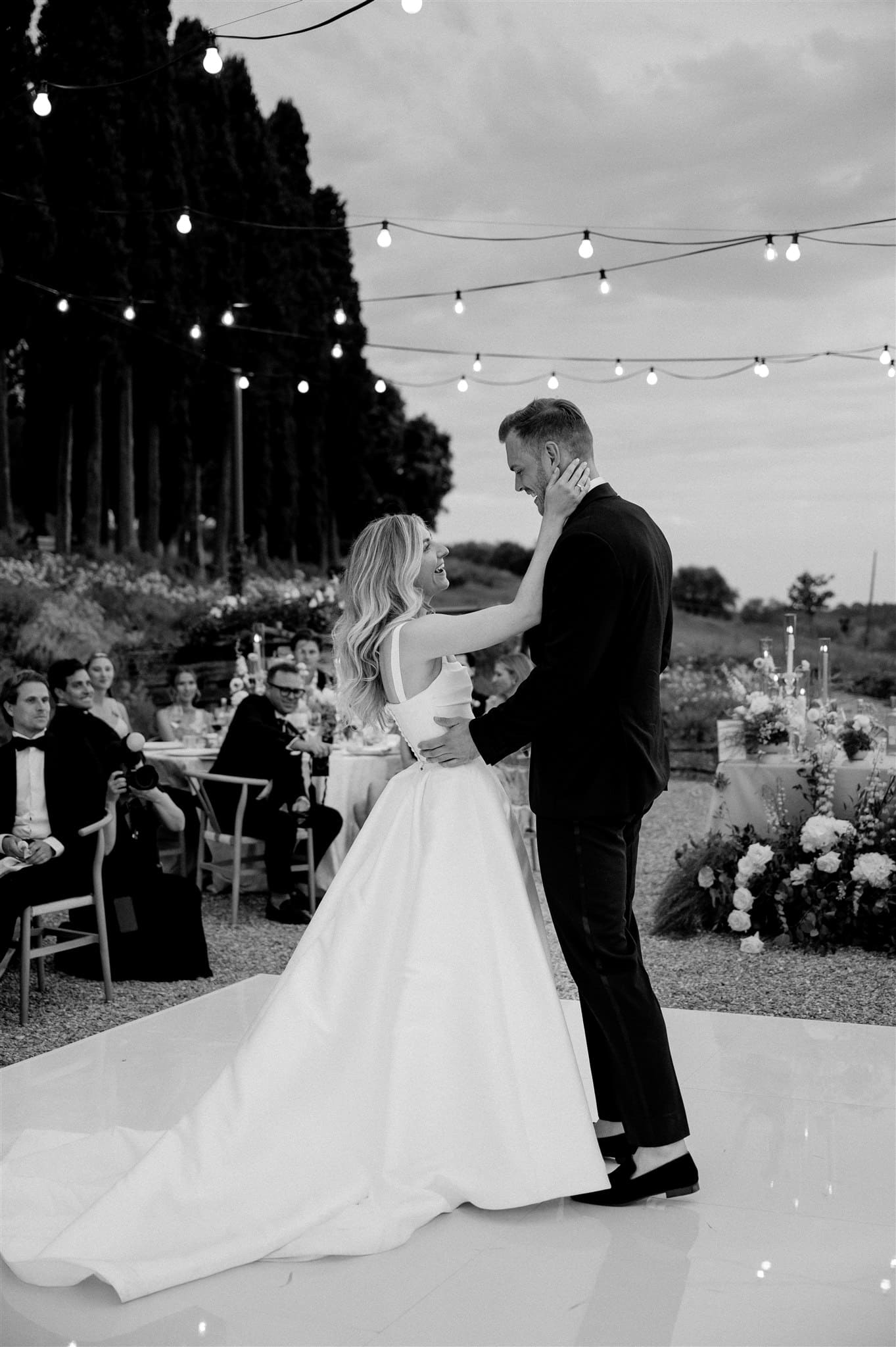 CheChic - Destination wedding Italy - Lauren & David - Exclusive Destination wedding in Tuscany at Villa Petriolo46 Image