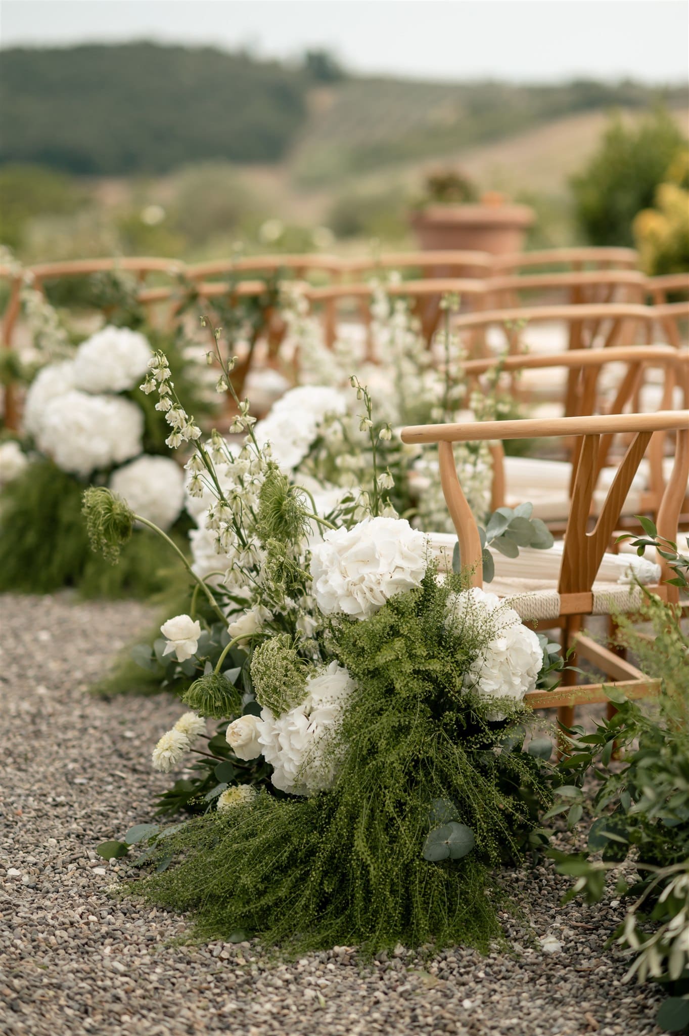 CheChic - Destination wedding Italy - Lauren & David - Exclusive Destination wedding in Tuscany at Villa Petriolo6 Image